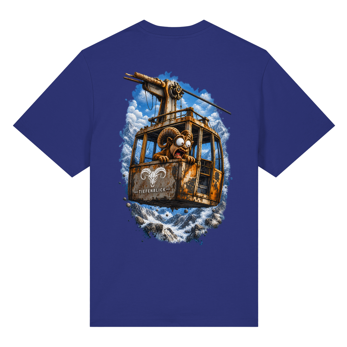 Tiefenblick Adrenalin Gondel Fun - Organic Heavy Shirt