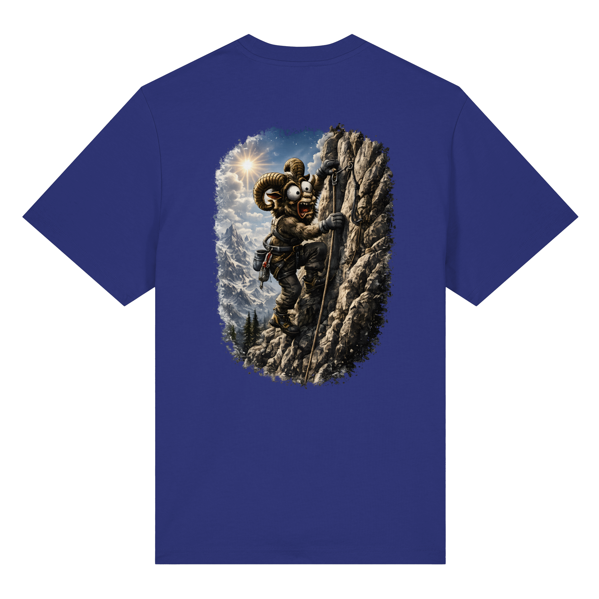 Tiefenblick T Shirt Klettern - Organic Heavy Shirt