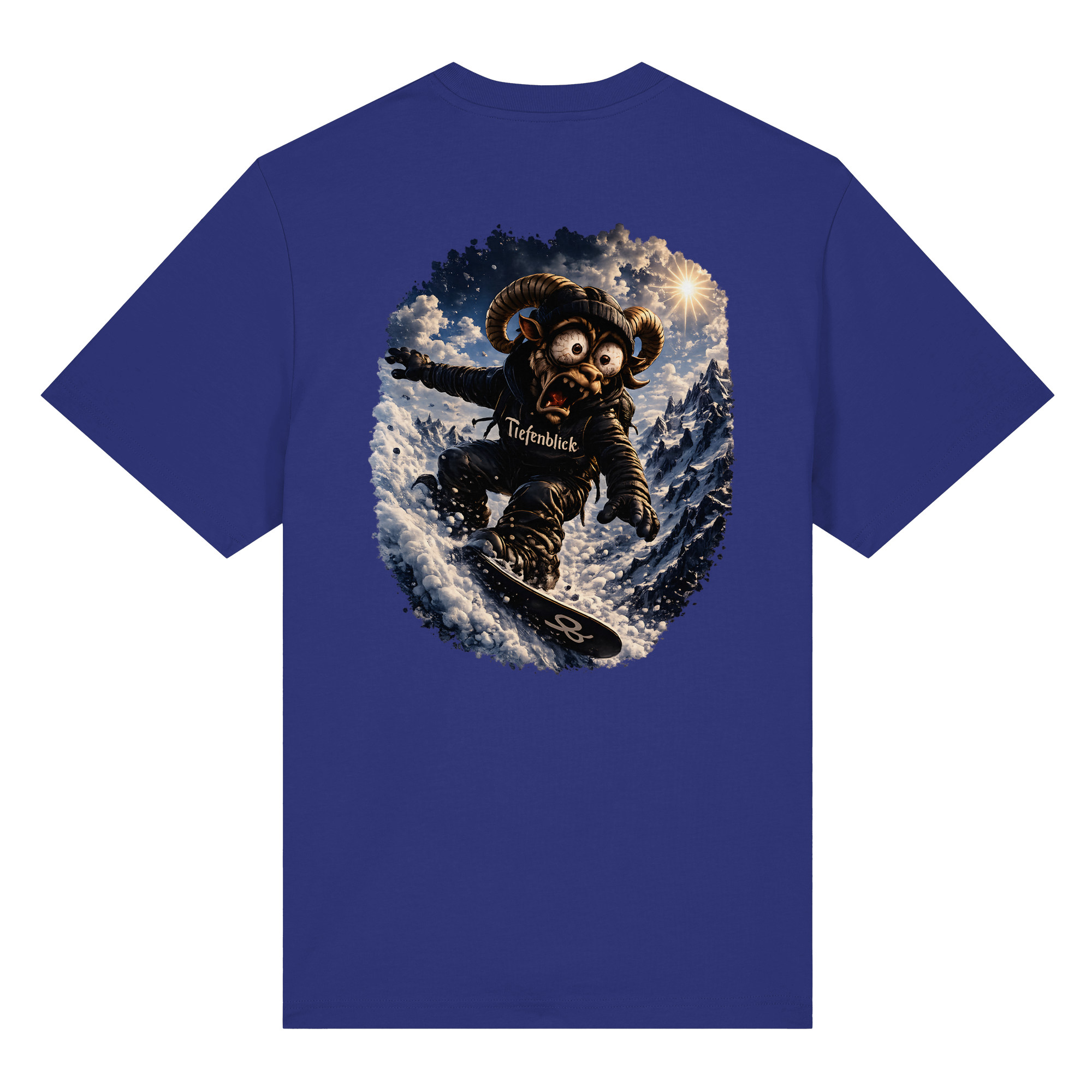 Tiefenblick Snowboarden  - Organic Heavy Shirt