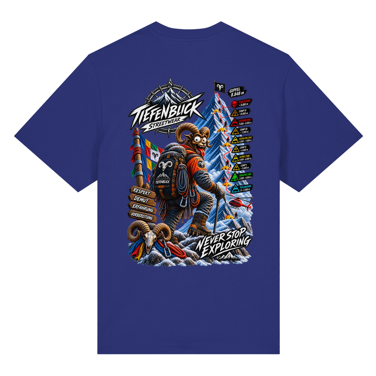 Tiefenblick Todeszone Fun - Organic Heavy Shirt