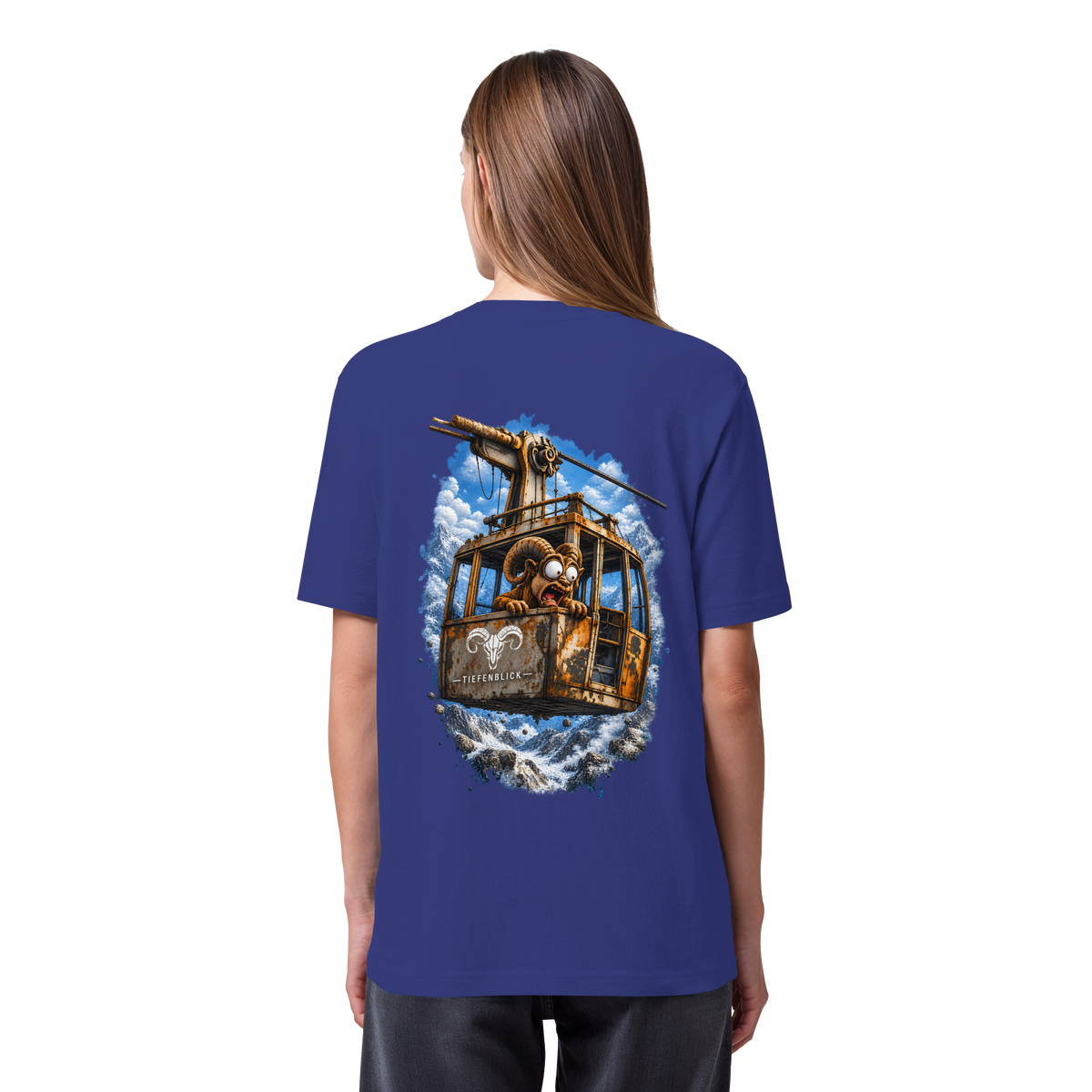 Tiefenblick Adrenalin Gondel Fun - Organic Heavy Shirt