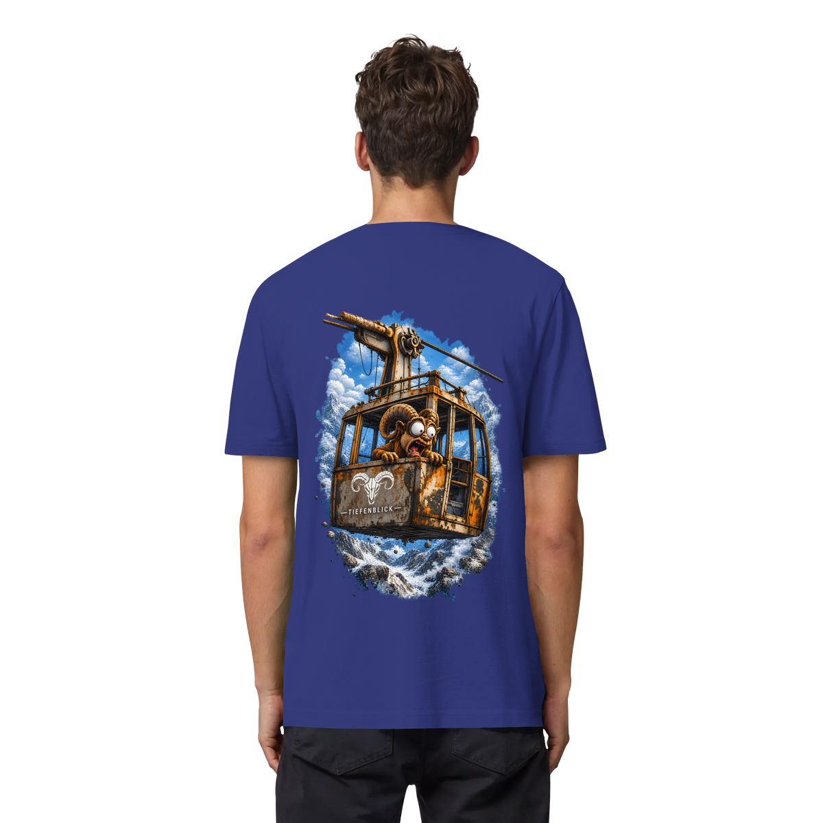 Tiefenblick Adrenalin Gondel Fun - Organic Heavy Shirt