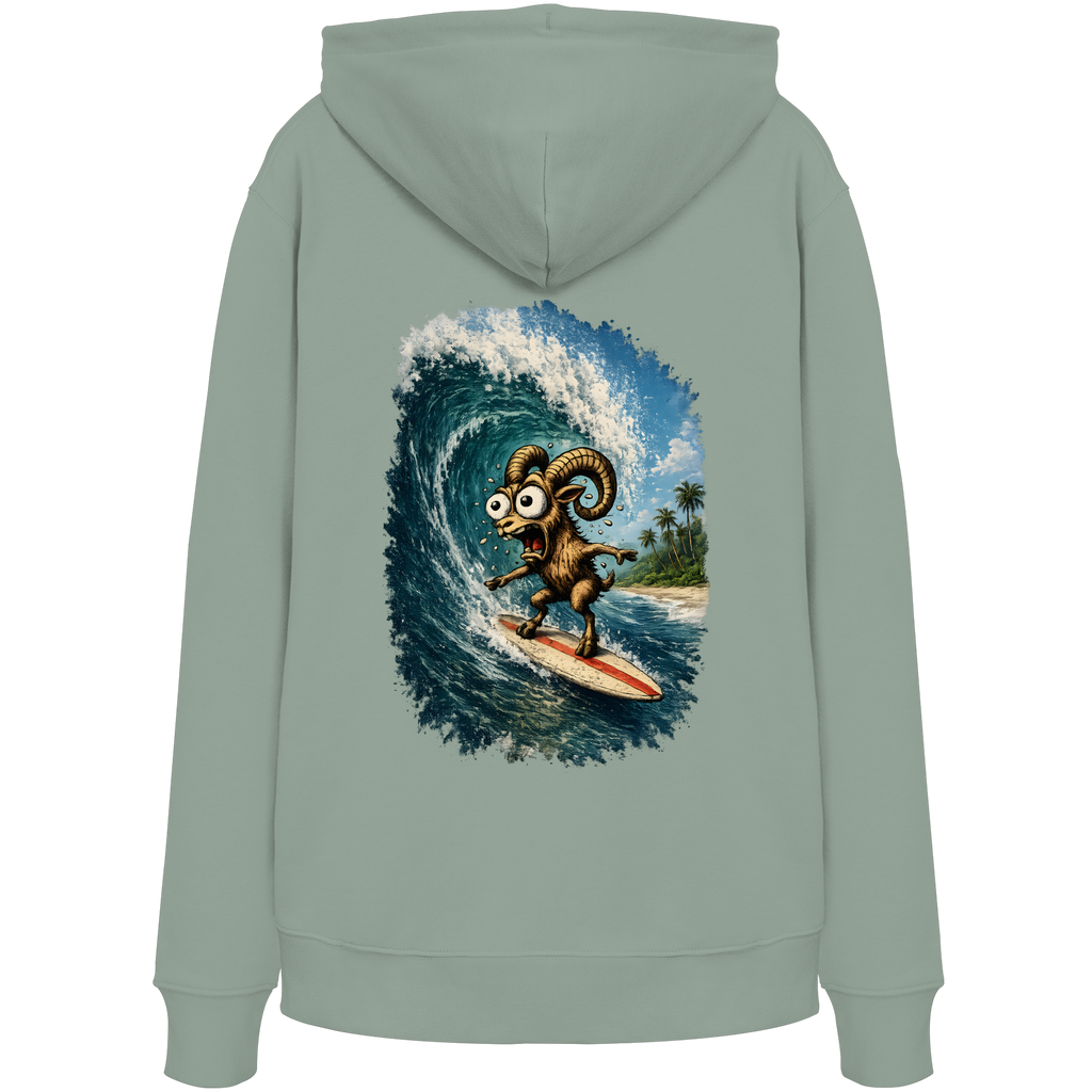 Tiefenblick Urlaub Fun  - Organic Hoodie