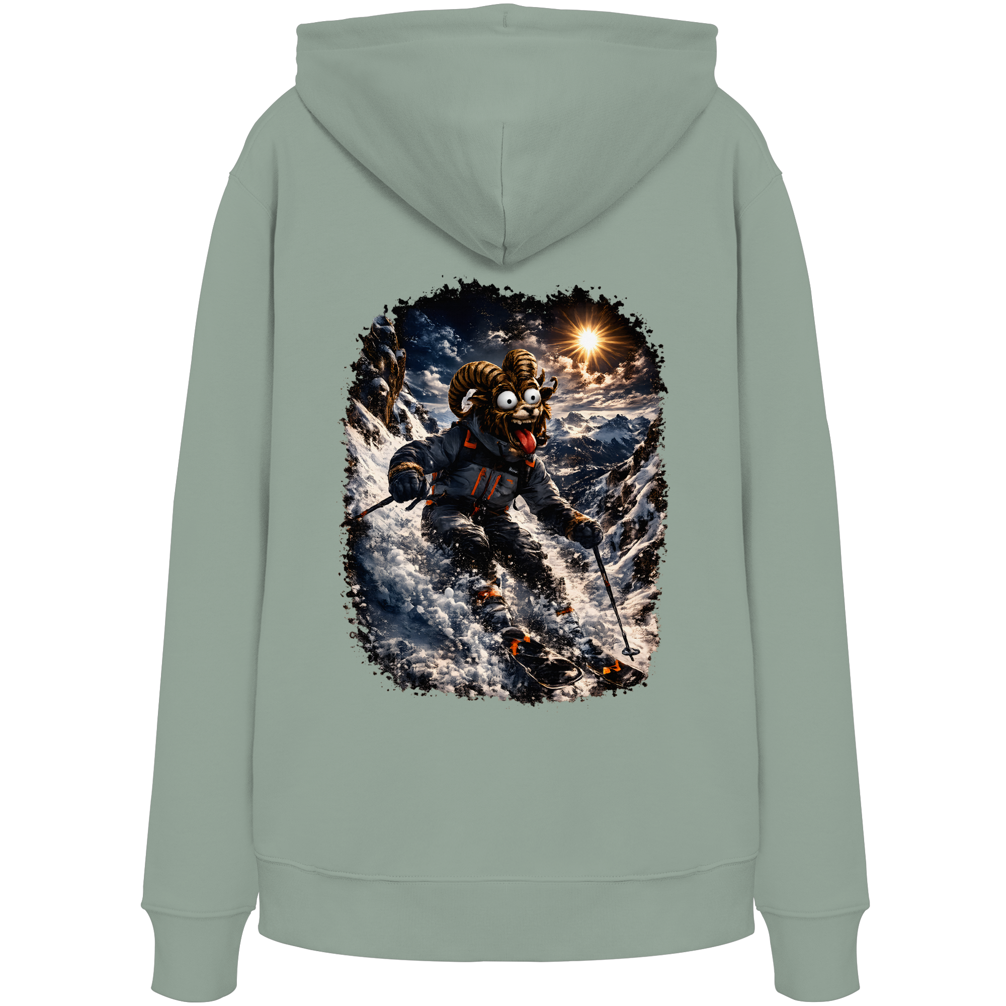 Tiefenblick Ski - Organic Hoodie
