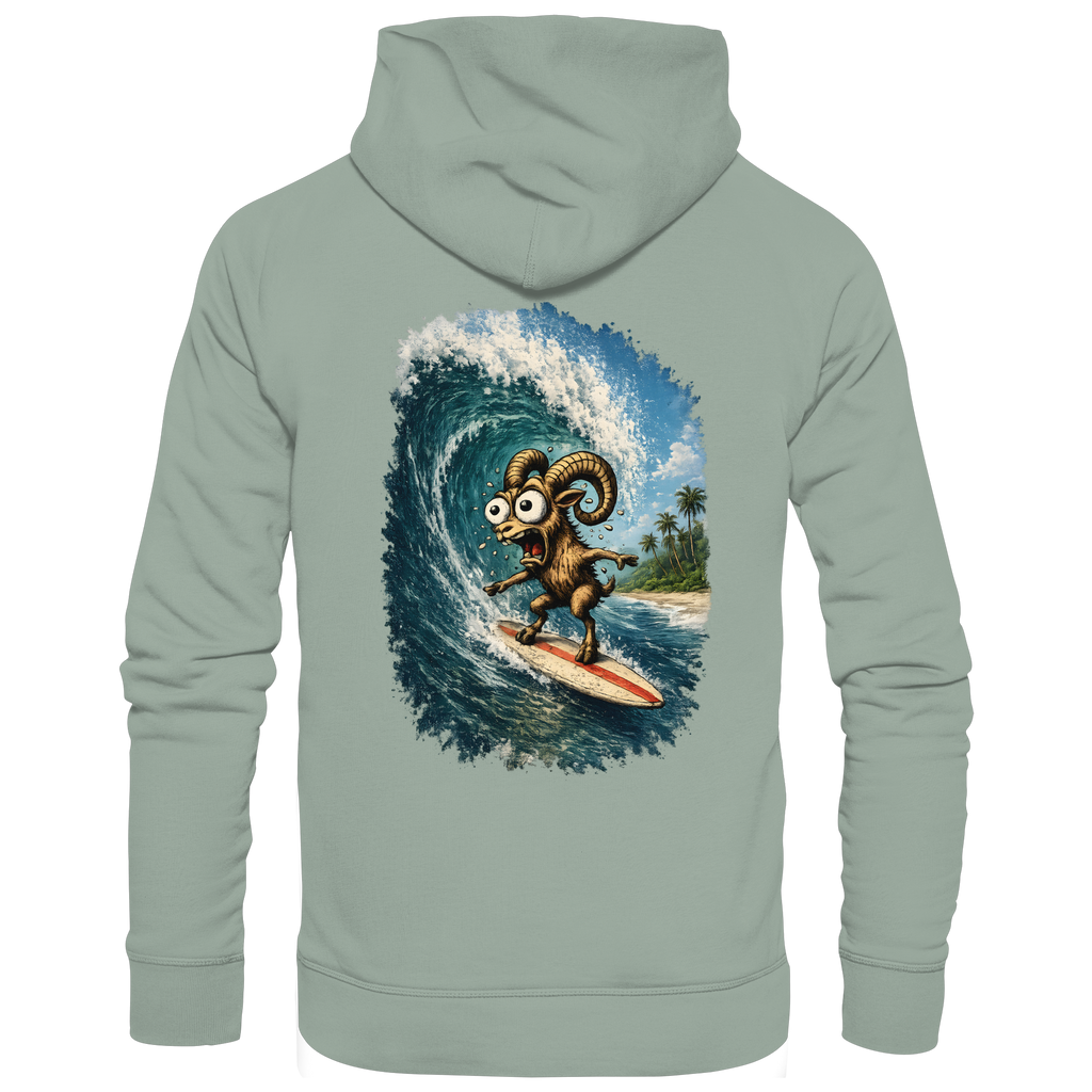 Tiefenblick Urlaub Fun  - Organic Hoodie