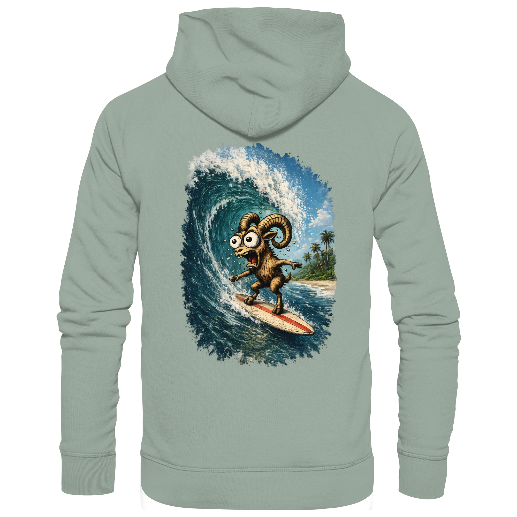 Tiefenblick Urlaub Fun  - Organic Hoodie