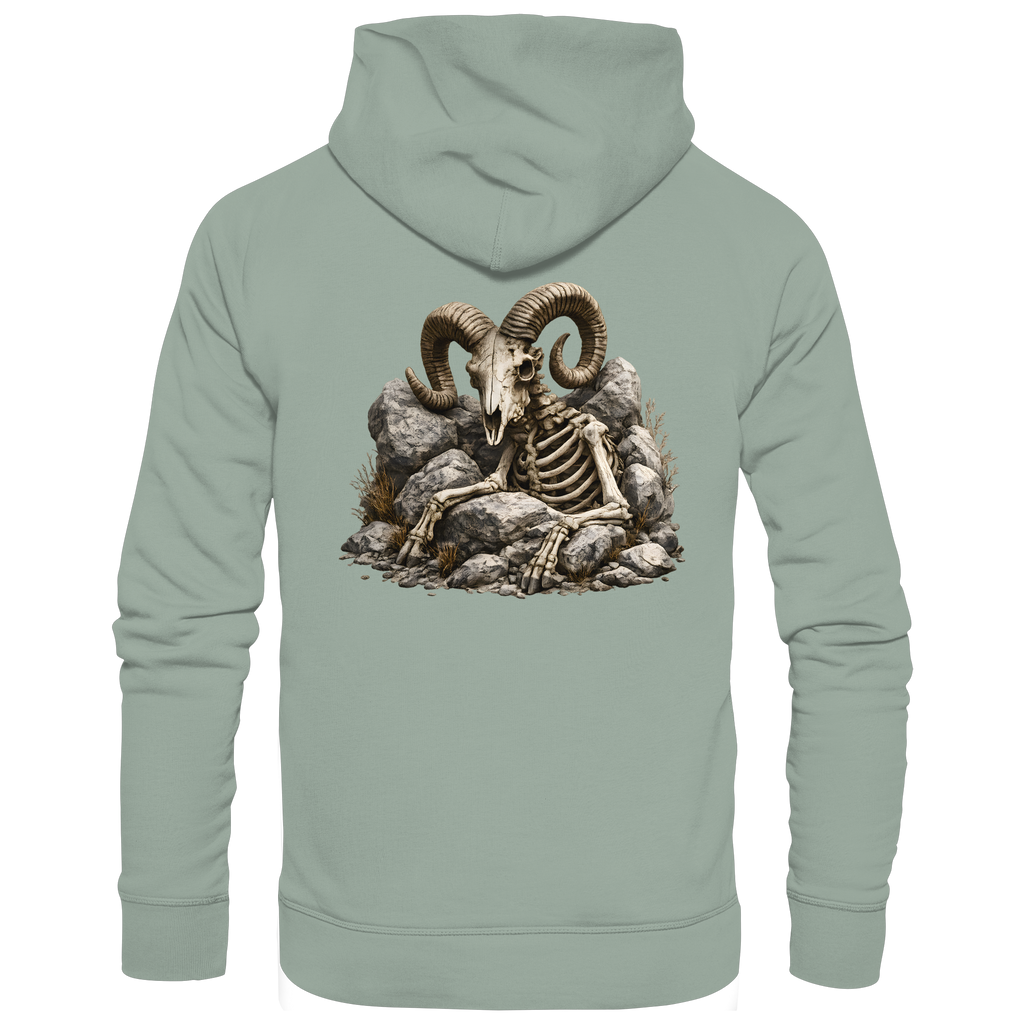 Tiefenblick Skelett Fun  - Organic Hoodie