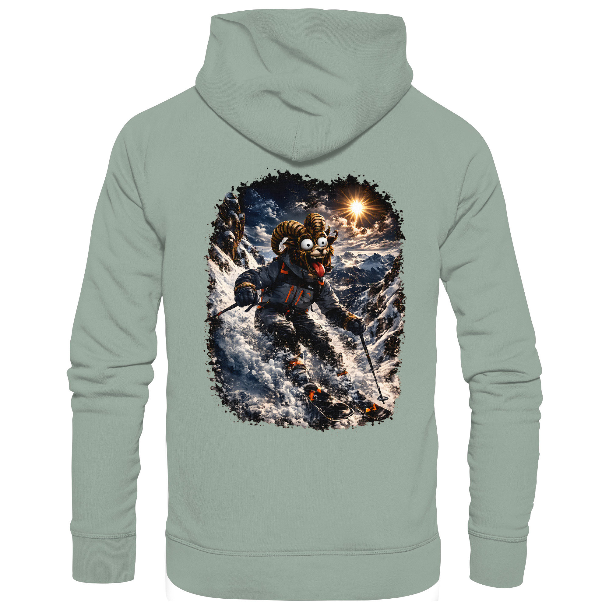 Tiefenblick Ski - Organic Hoodie
