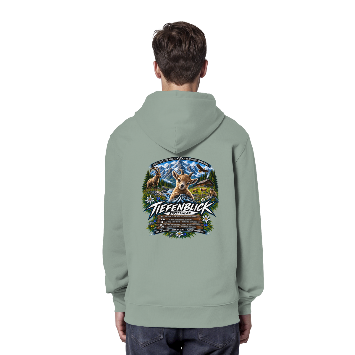 Tiefenblick Respekt Edition - Organic Hoodie