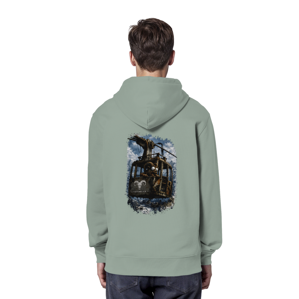 Tiefenblick Gondel Adrenalin Fun - Organic Hoodie