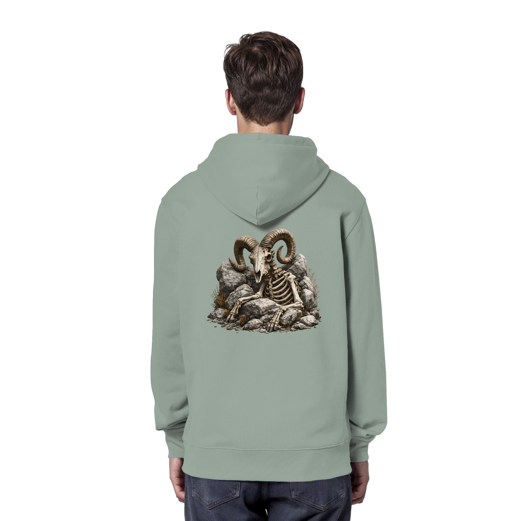 Tiefenblick Skelett Fun  - Organic Hoodie