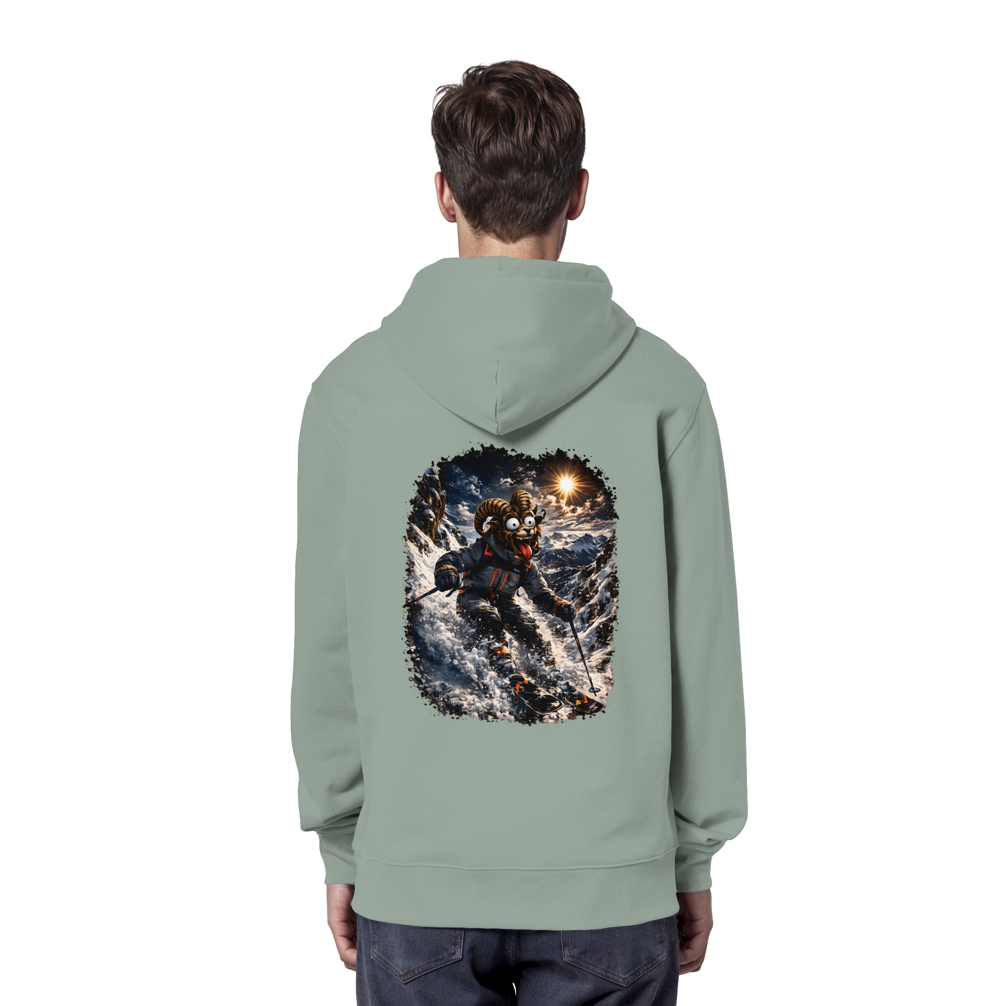 Tiefenblick Ski - Organic Hoodie