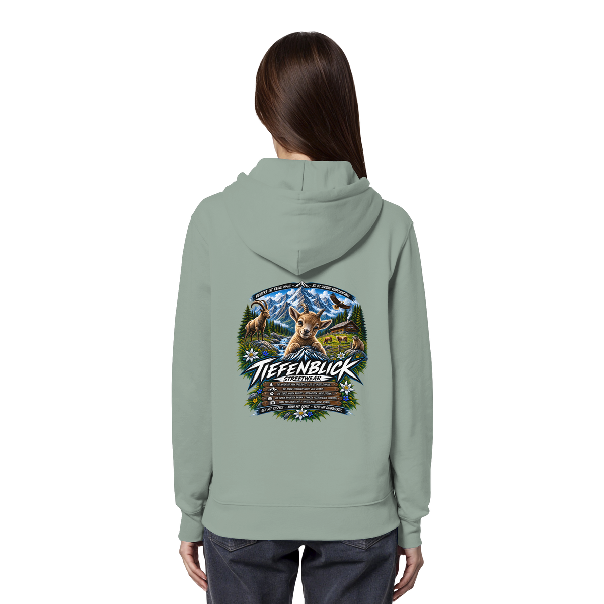 Tiefenblick Respekt Edition - Organic Hoodie