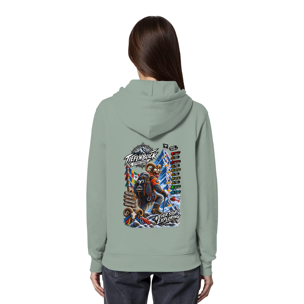 Tiefenblick Todeszone Fun - Organic Hoodie
