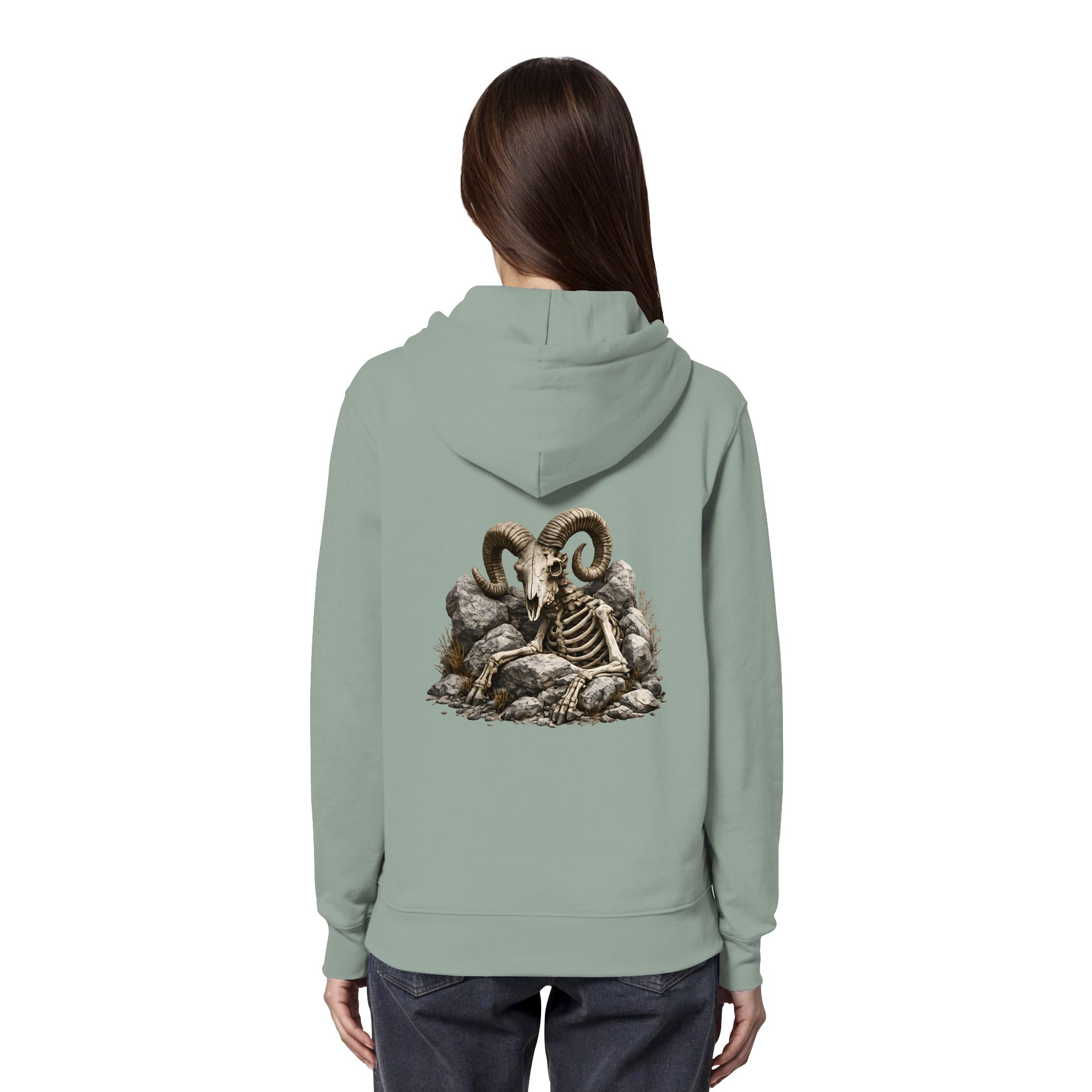 Tiefenblick Skelett Fun  - Organic Hoodie