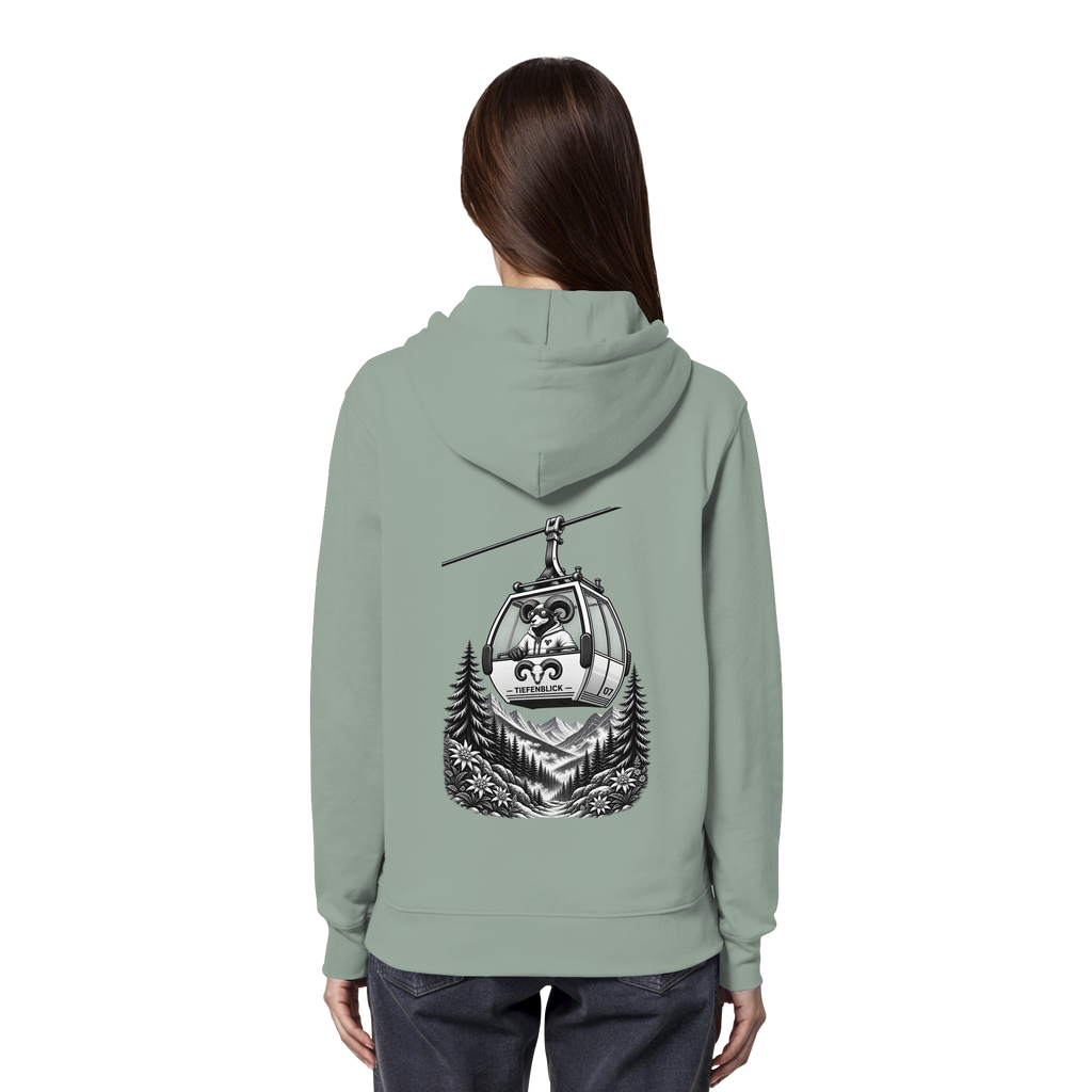Tiefenblick Gondel Fun  - Organic Hoodie