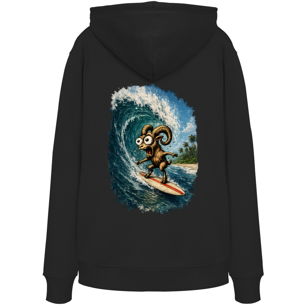 Tiefenblick Urlaub Fun  - Organic Hoodie