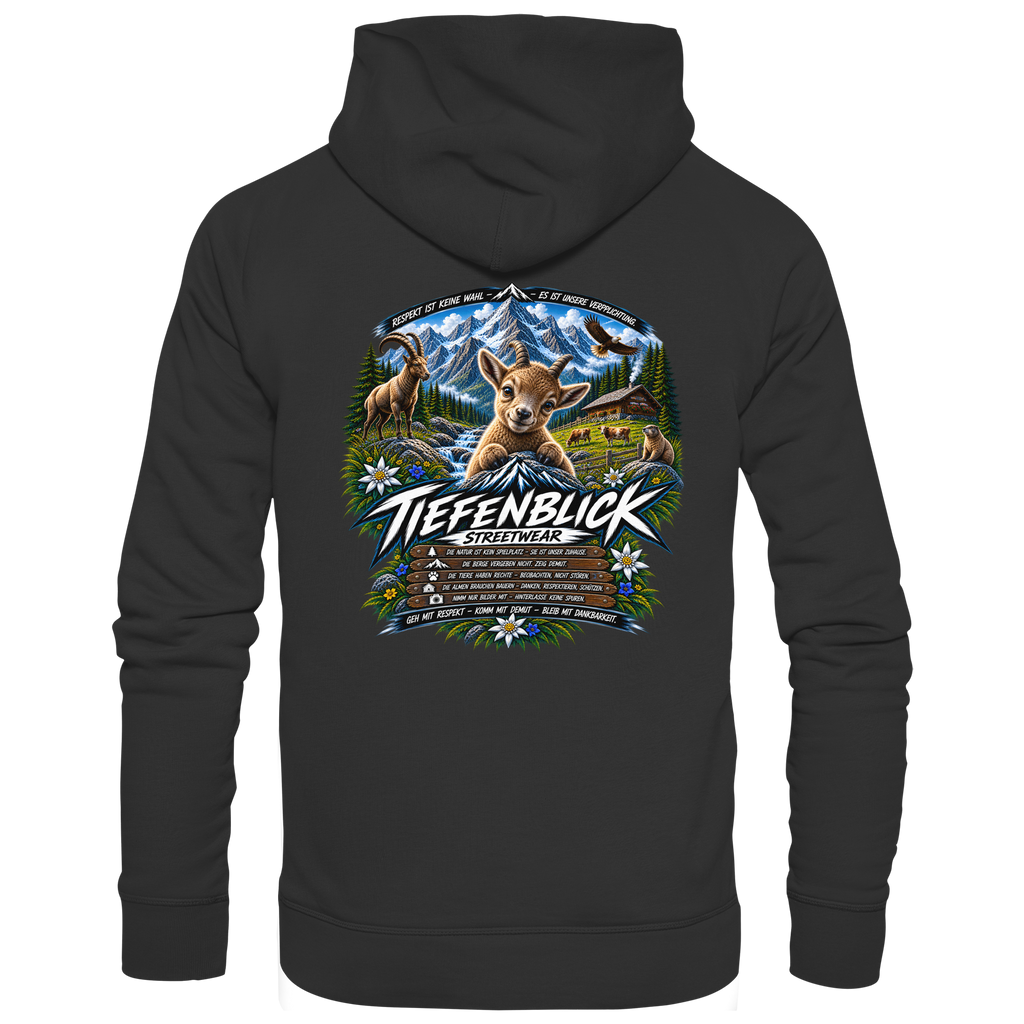 Tiefenblick Respekt Edition - Organic Hoodie
