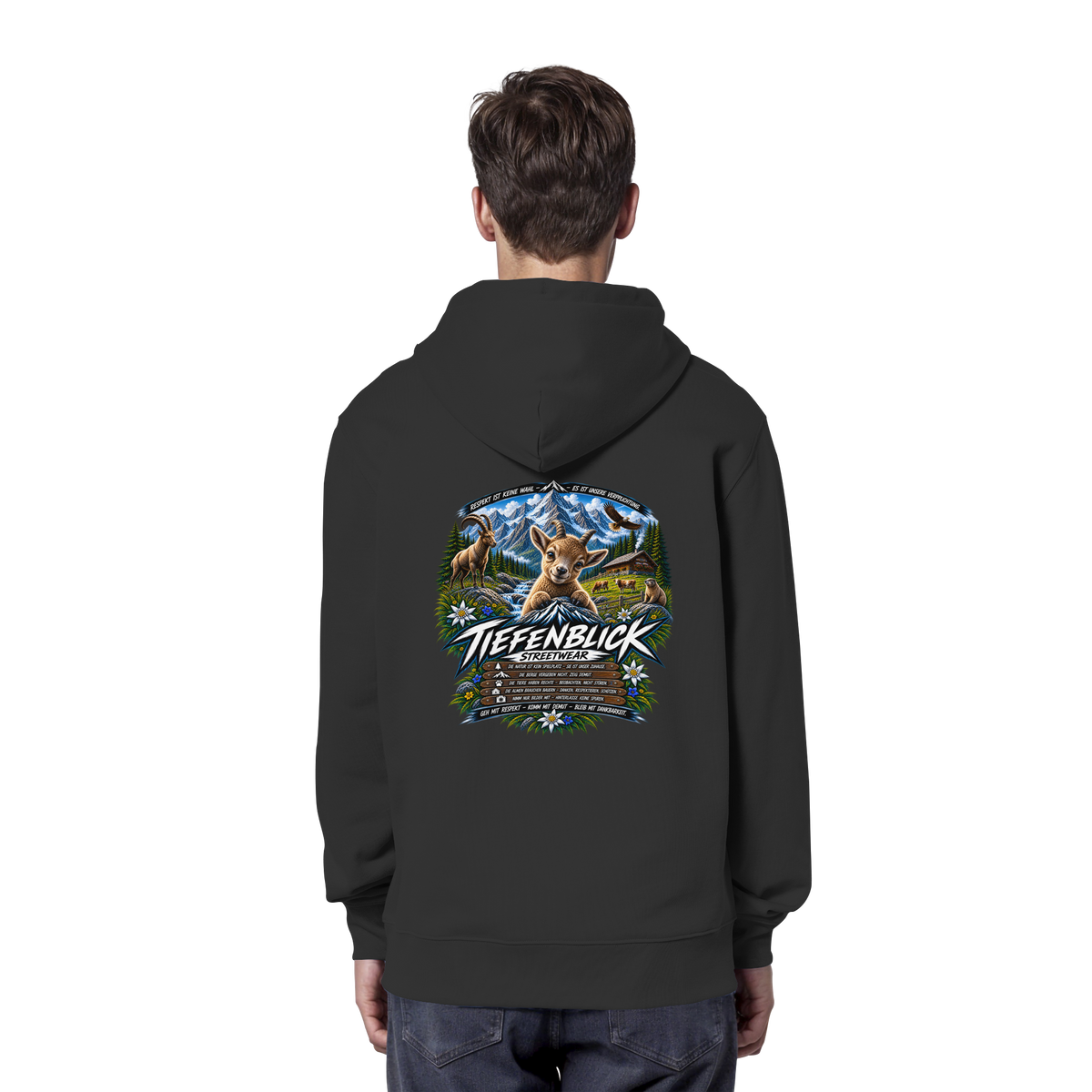 Tiefenblick Respekt Edition - Organic Hoodie
