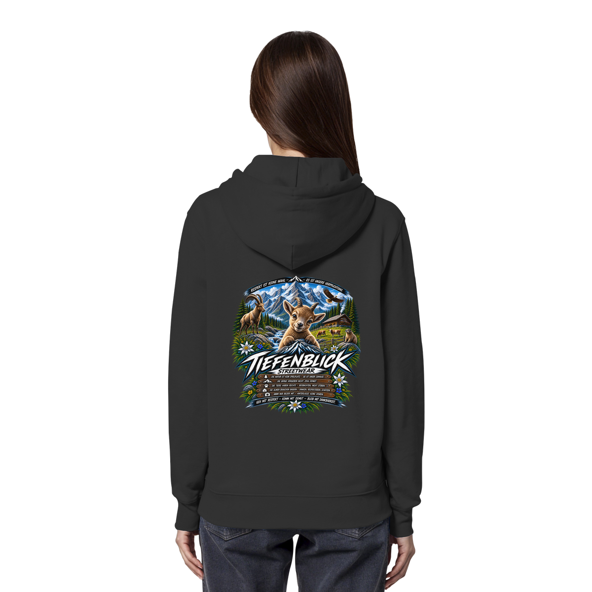 Tiefenblick Respekt Edition - Organic Hoodie