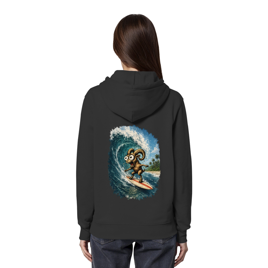 Tiefenblick Urlaub Fun  - Organic Hoodie