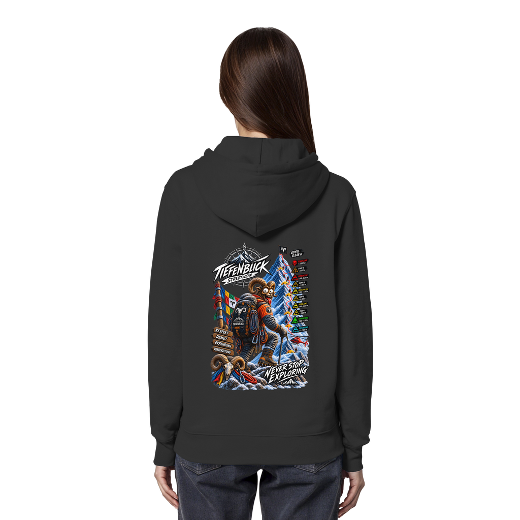 Tiefenblick Todeszone Fun - Organic Hoodie