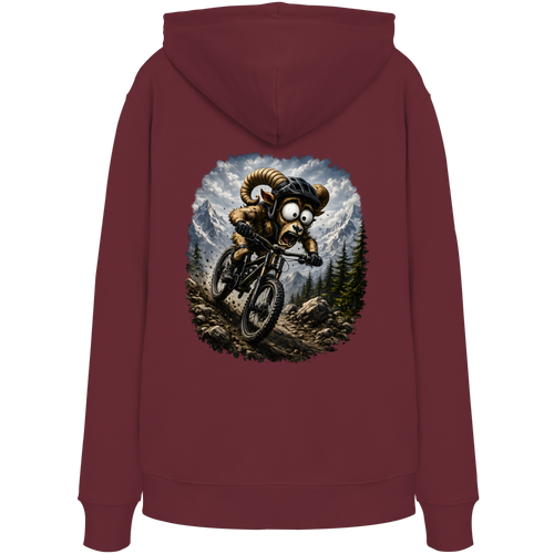 Tiefenblick Downhill - Organic Hoodie