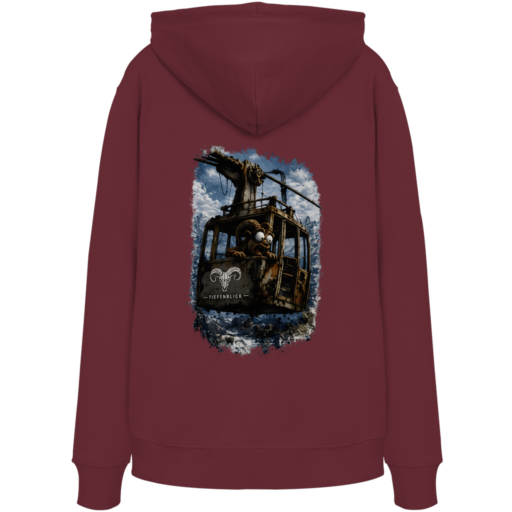 Tiefenblick Gondel Adrenalin Fun - Organic Hoodie