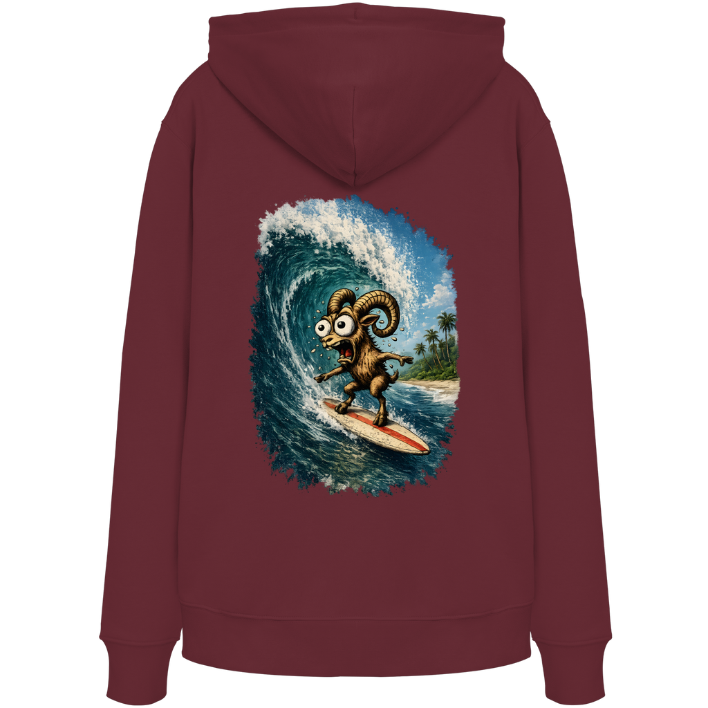 Tiefenblick Urlaub Fun  - Organic Hoodie