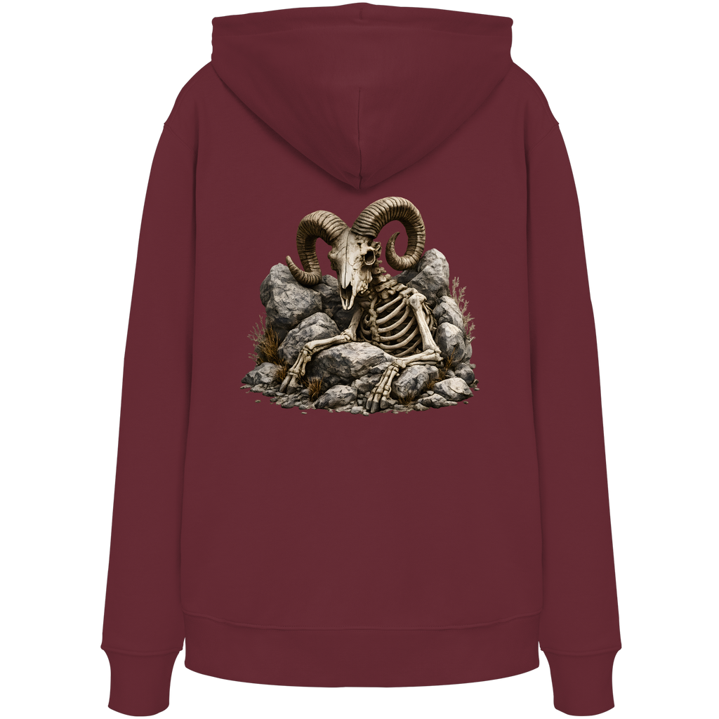 Tiefenblick Skelett Fun  - Organic Hoodie