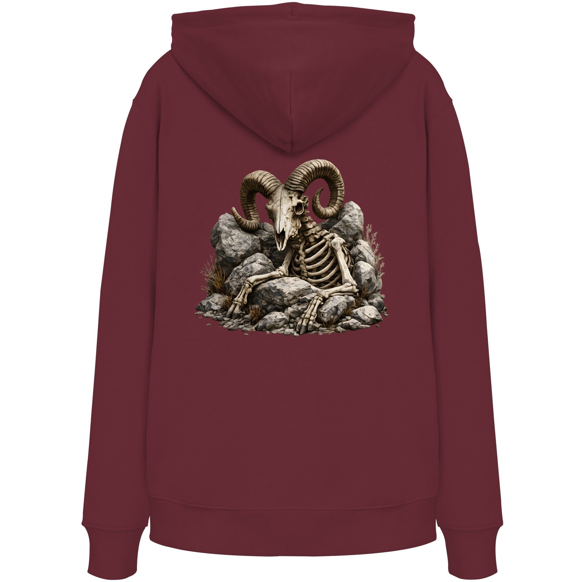Tiefenblick Skelett Fun  - Organic Hoodie
