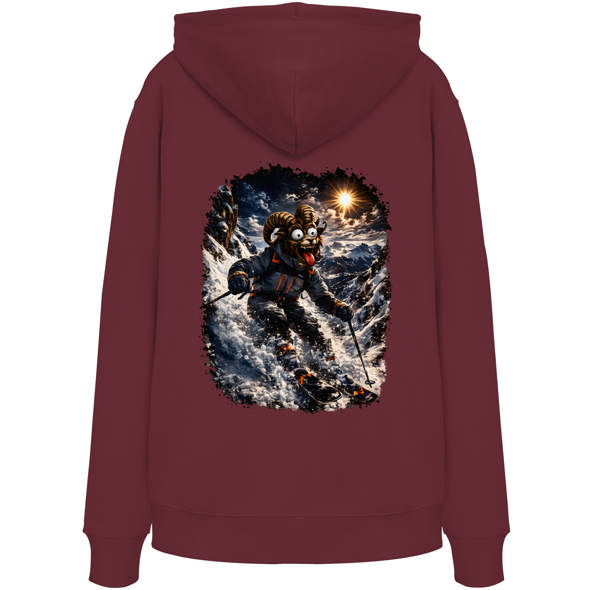 Tiefenblick Ski - Organic Hoodie