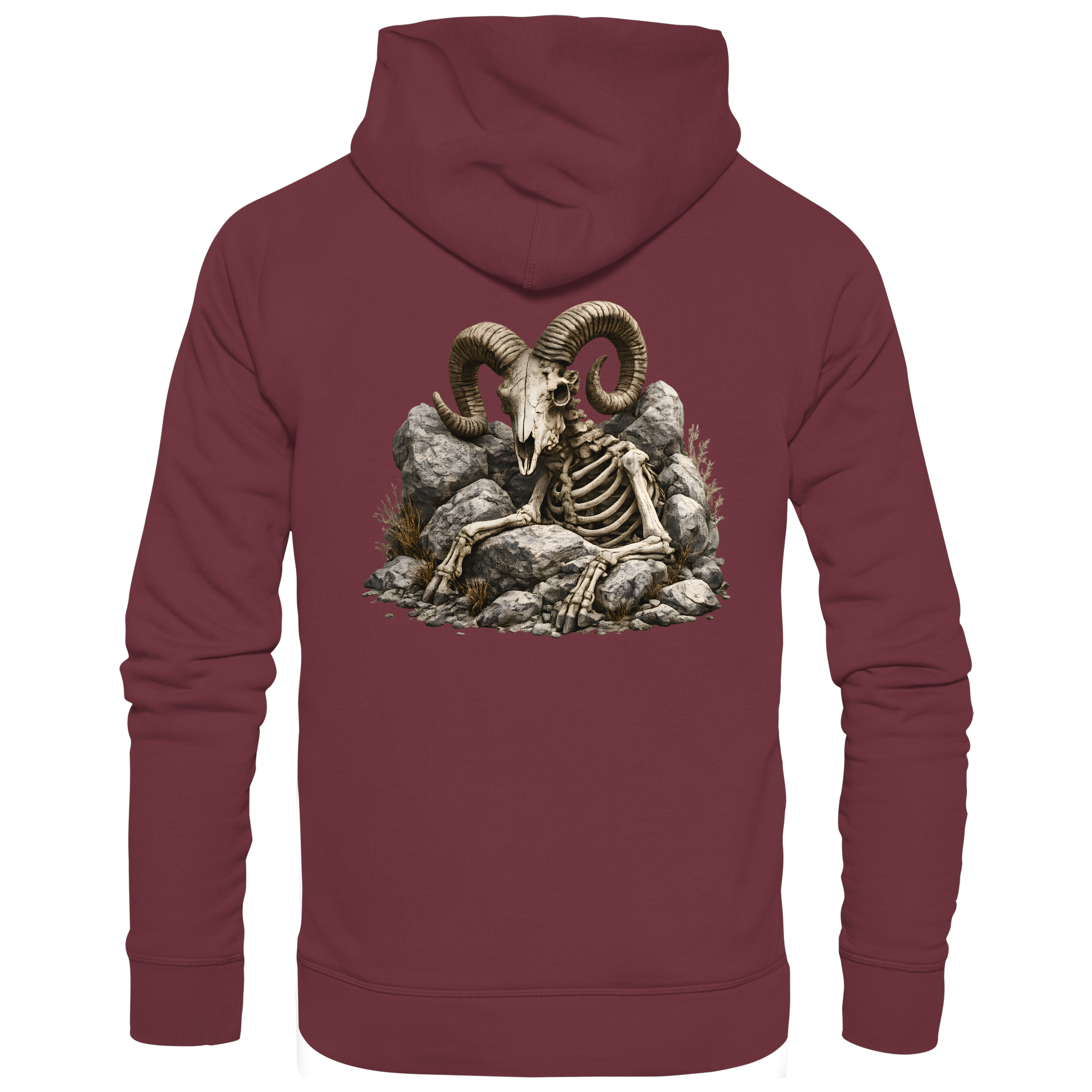 Tiefenblick Skelett Fun  - Organic Hoodie