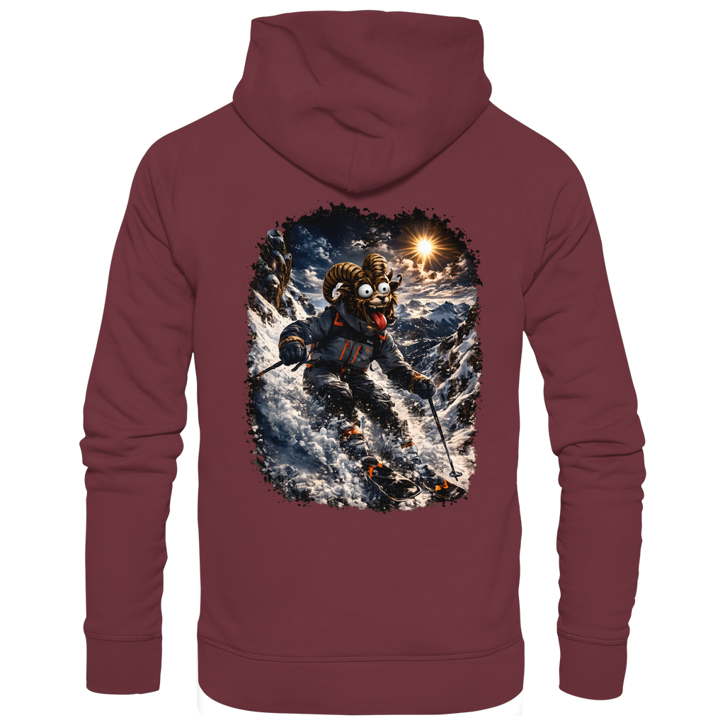 Tiefenblick Ski - Organic Hoodie