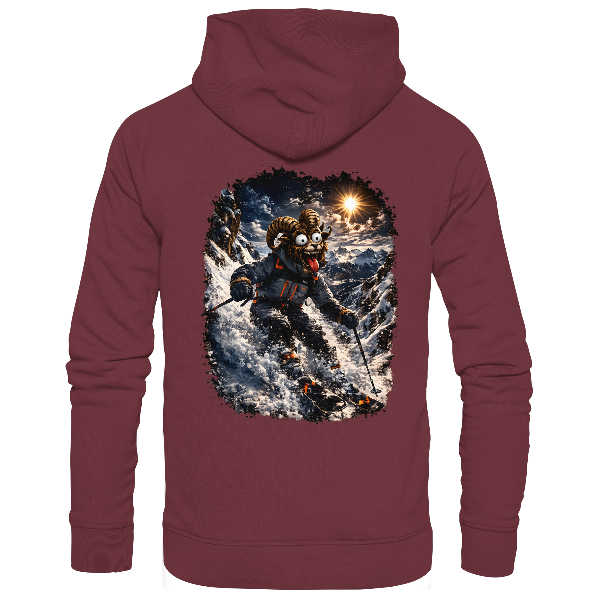 Tiefenblick Ski - Organic Hoodie