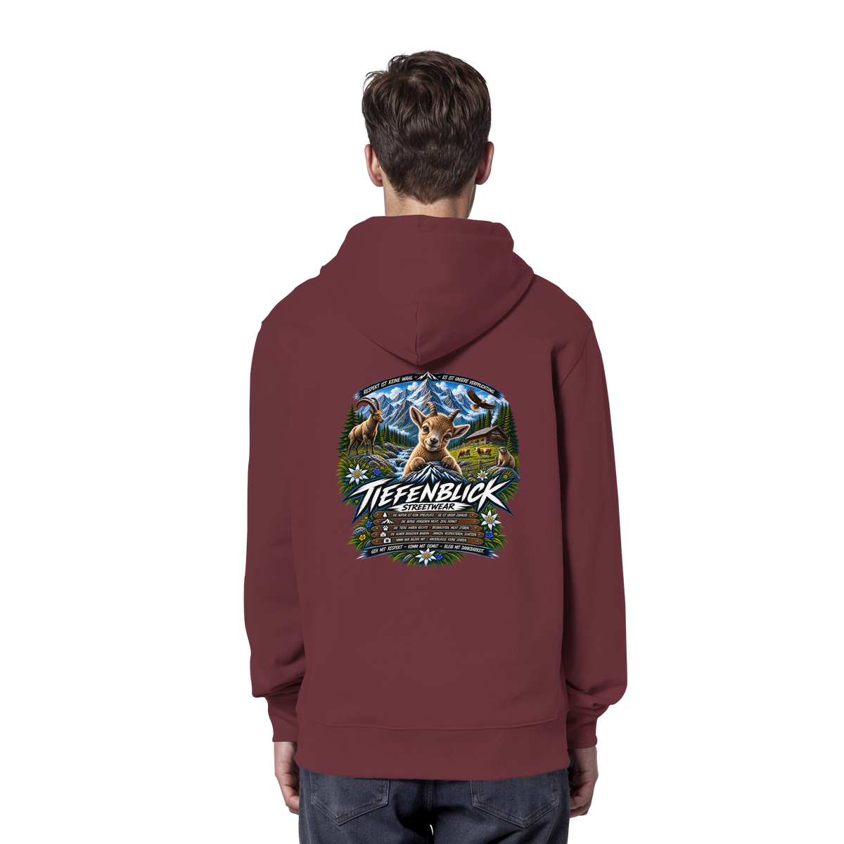 Tiefenblick Respekt Edition - Organic Hoodie