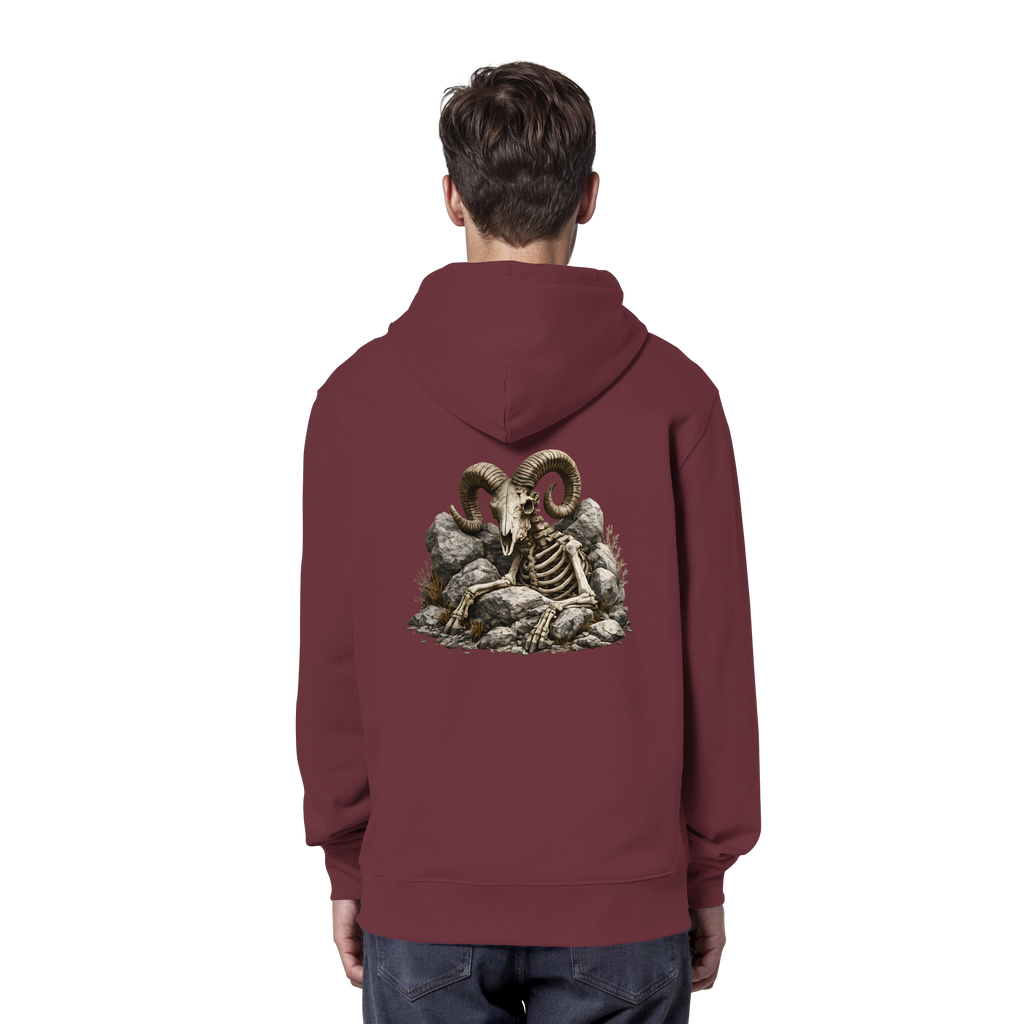 Tiefenblick Skelett Fun  - Organic Hoodie