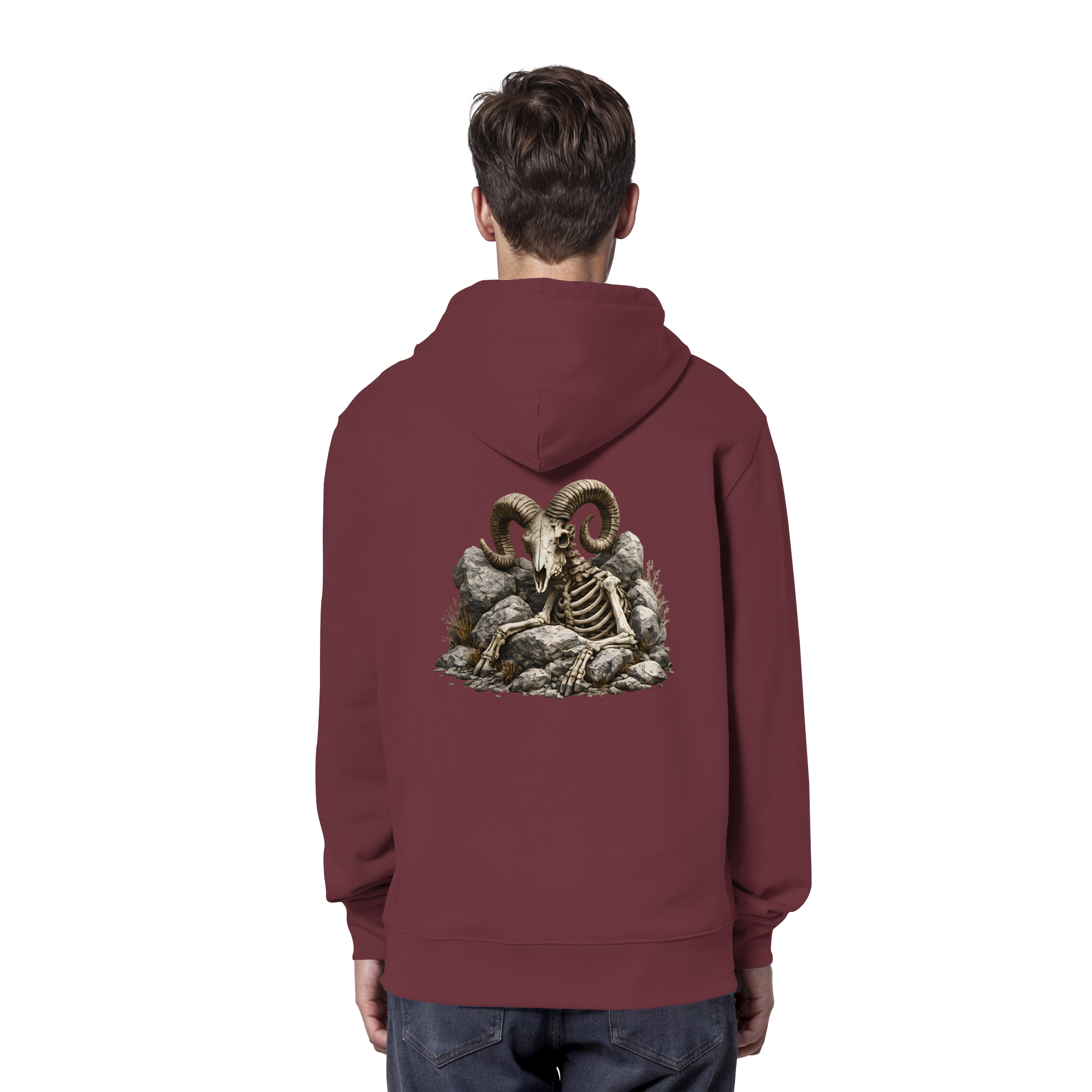 Tiefenblick Skelett Fun  - Organic Hoodie