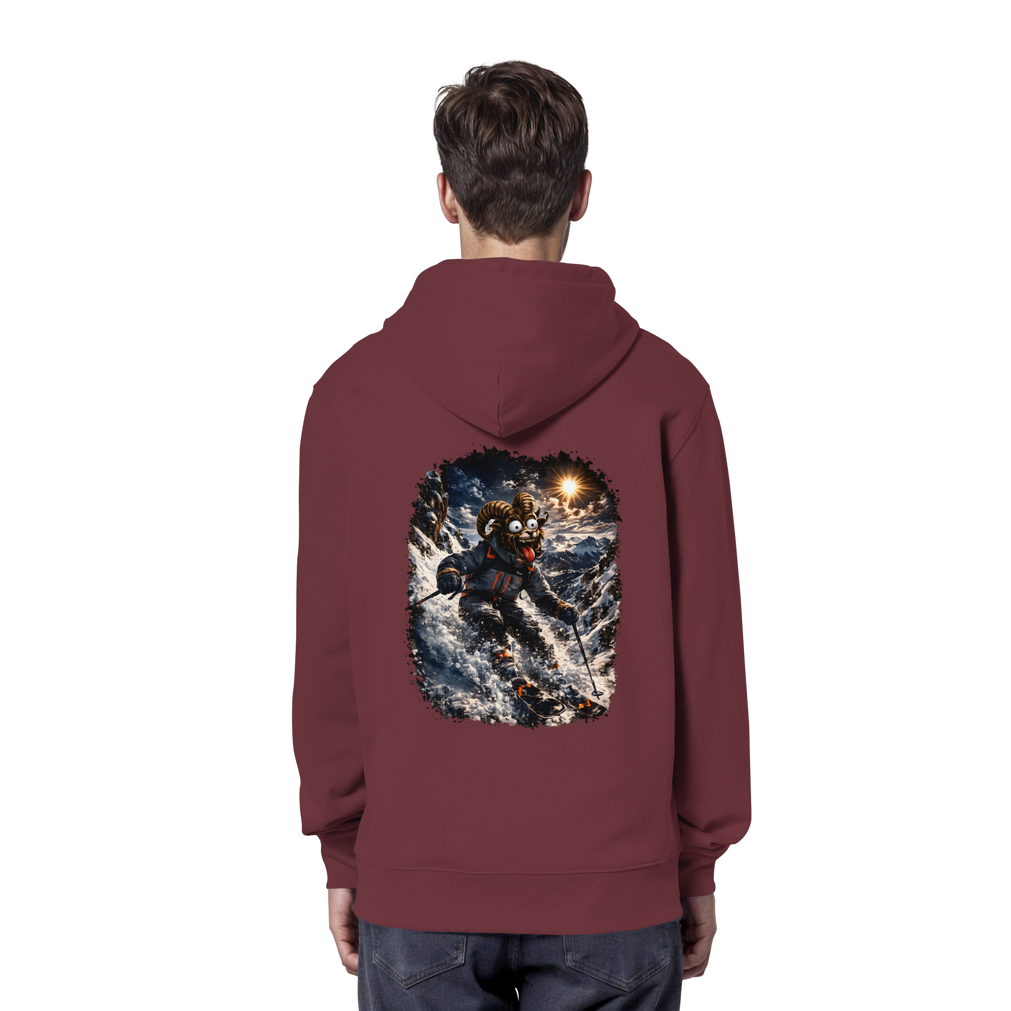 Tiefenblick Ski - Organic Hoodie