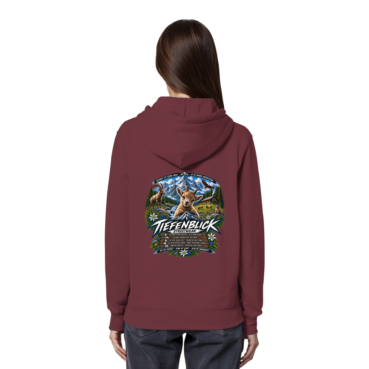 Tiefenblick Respekt Edition - Organic Hoodie