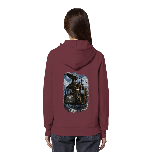 Tiefenblick Gondel Adrenalin Fun - Organic Hoodie