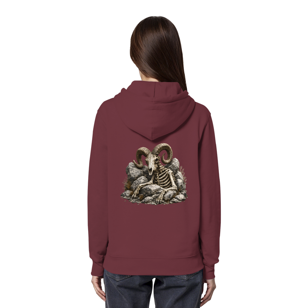 Tiefenblick Skelett Fun  - Organic Hoodie