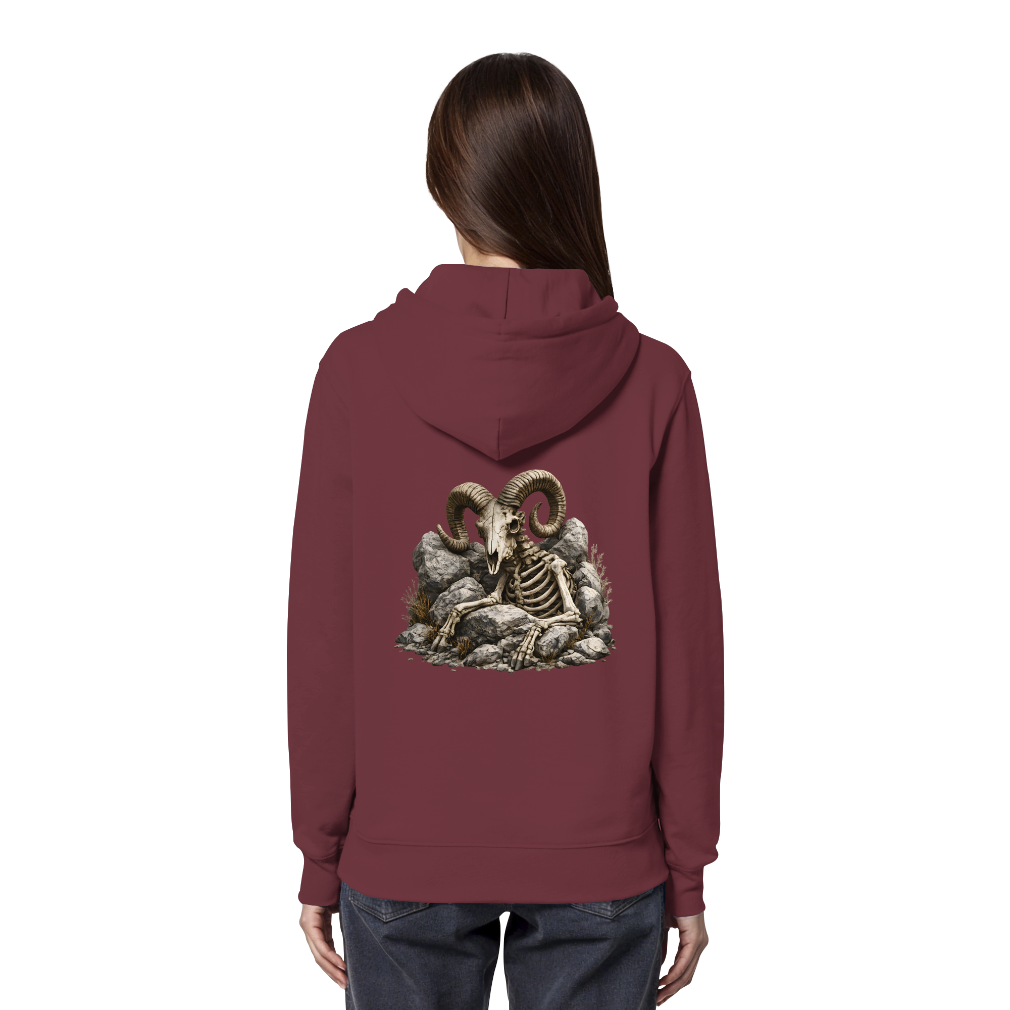 Tiefenblick Skelett Fun  - Organic Hoodie