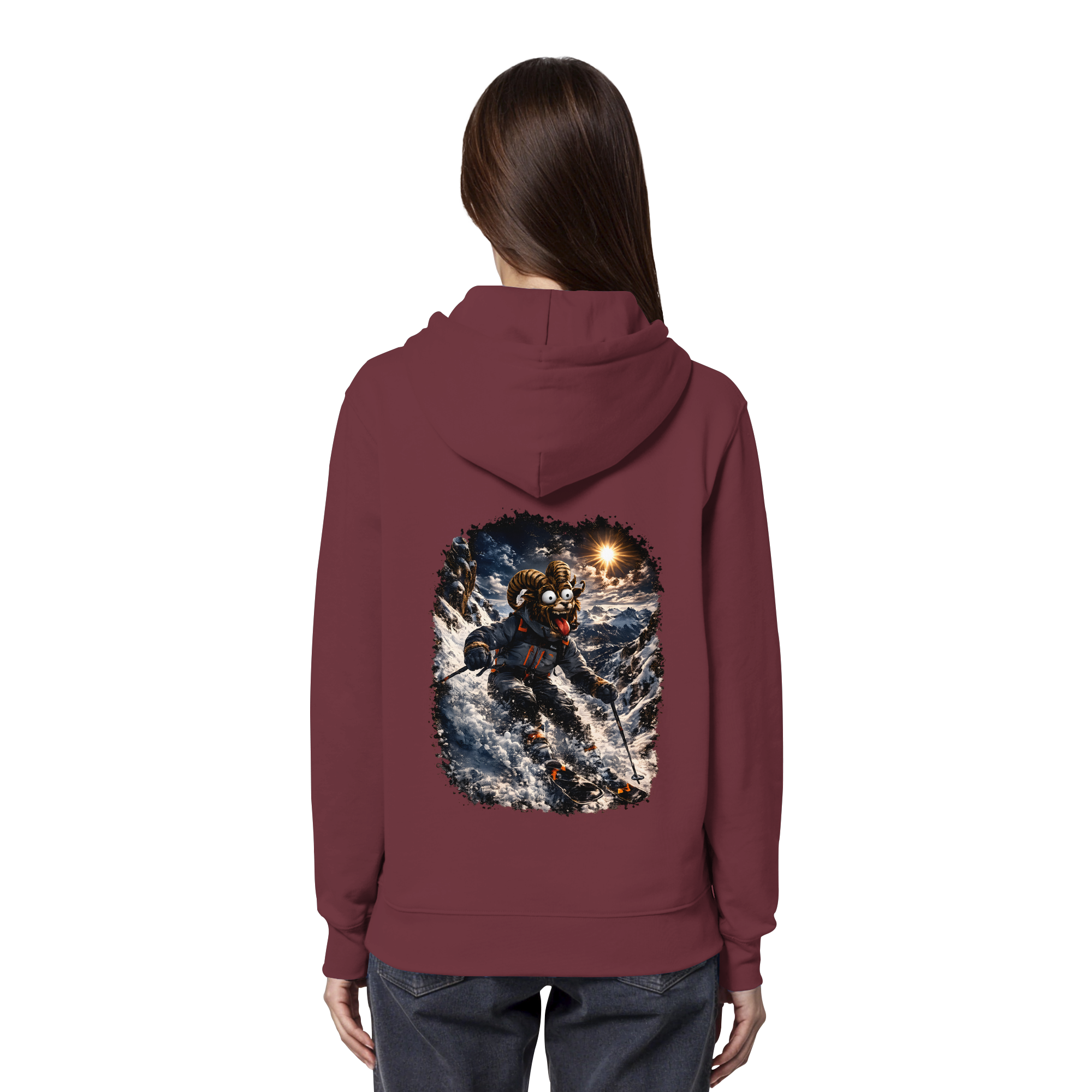 Tiefenblick Ski - Organic Hoodie
