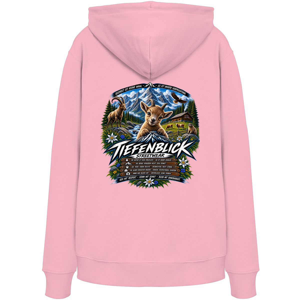 Tiefenblick Respekt Edition - Organic Hoodie