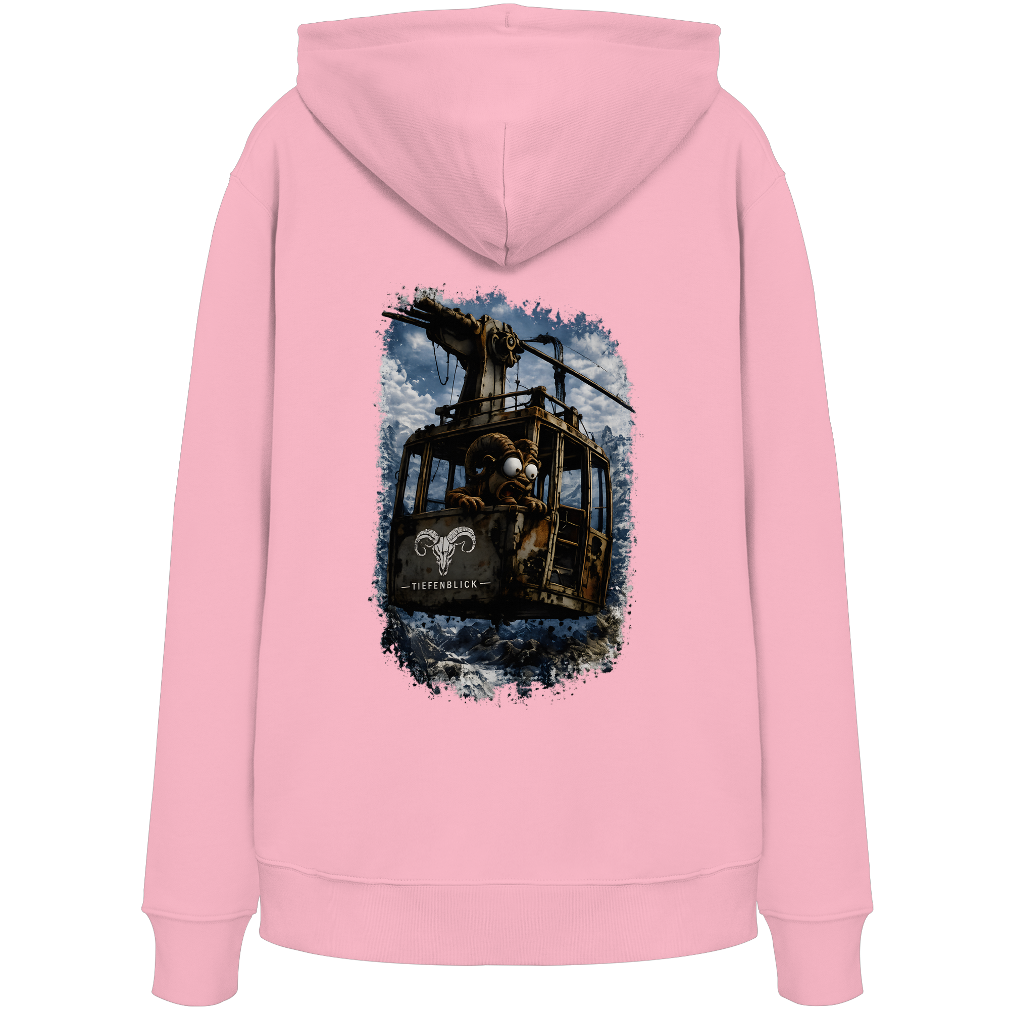 Tiefenblick Gondel Adrenalin Fun - Organic Hoodie