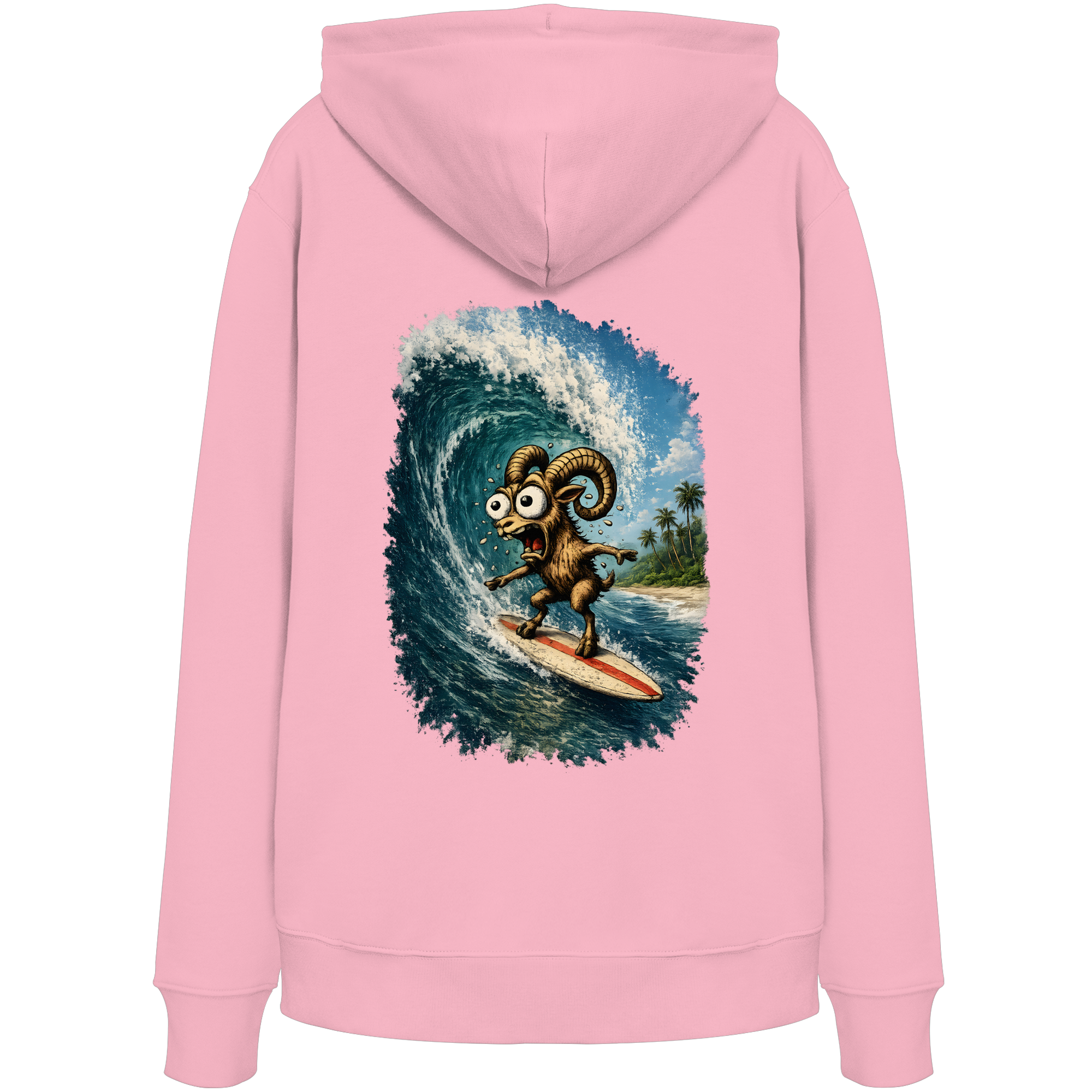 Tiefenblick Urlaub Fun  - Organic Hoodie