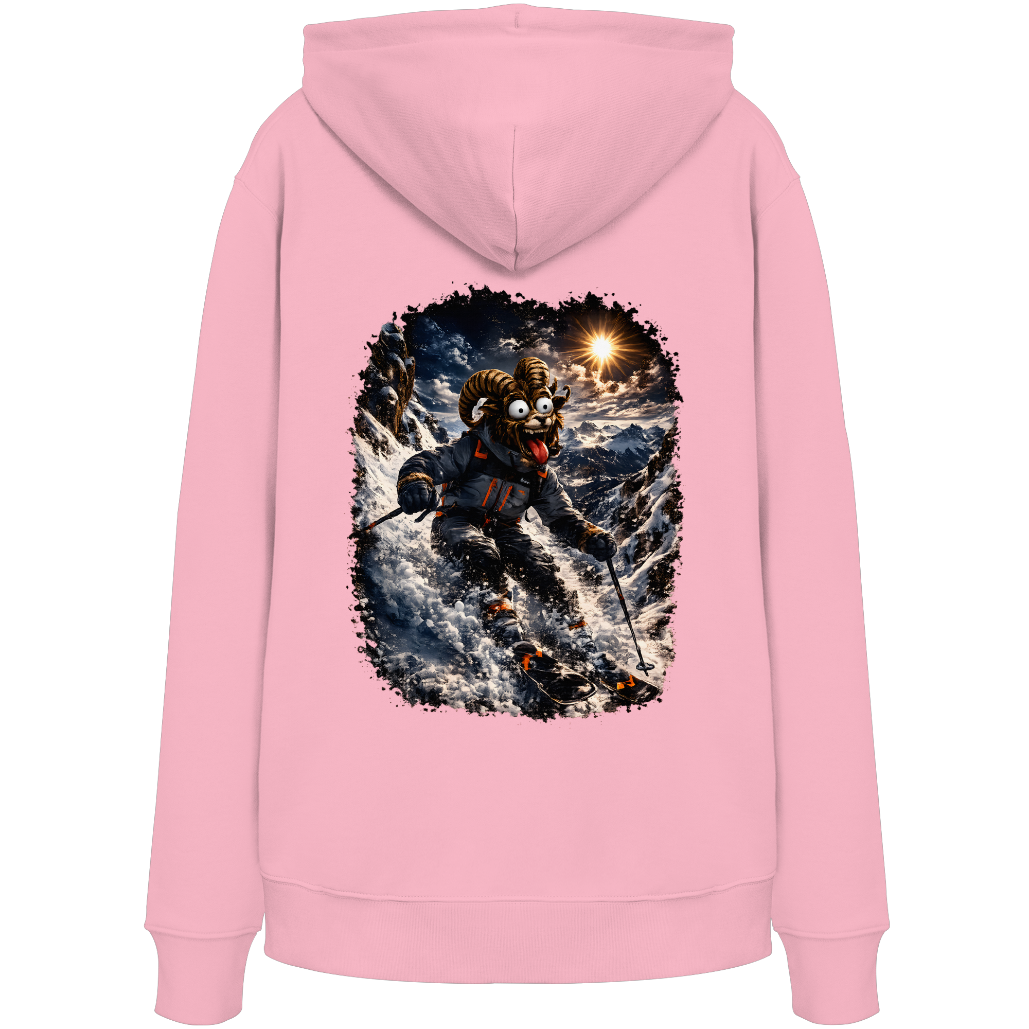 Tiefenblick Ski - Organic Hoodie