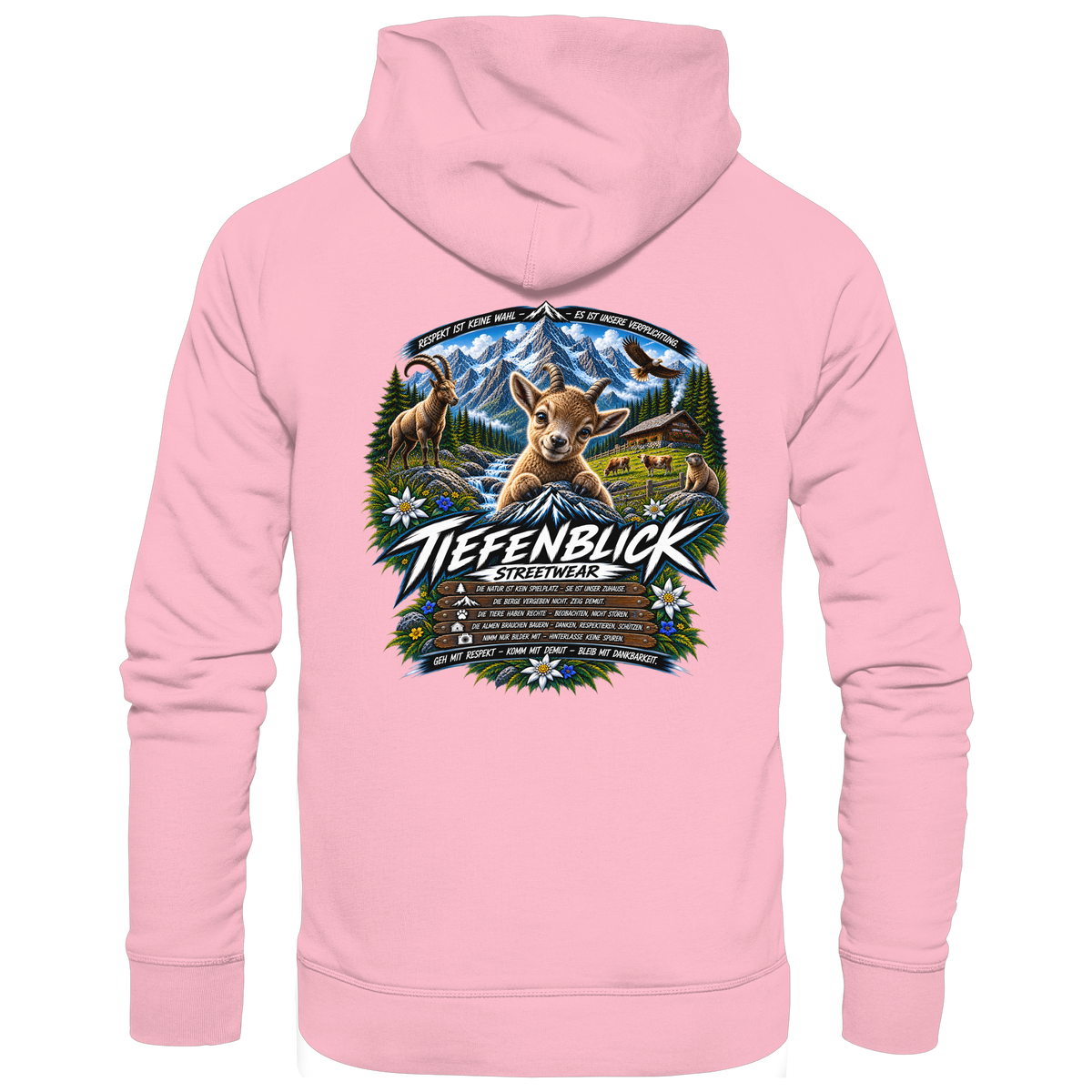 Tiefenblick Respekt Edition - Organic Hoodie