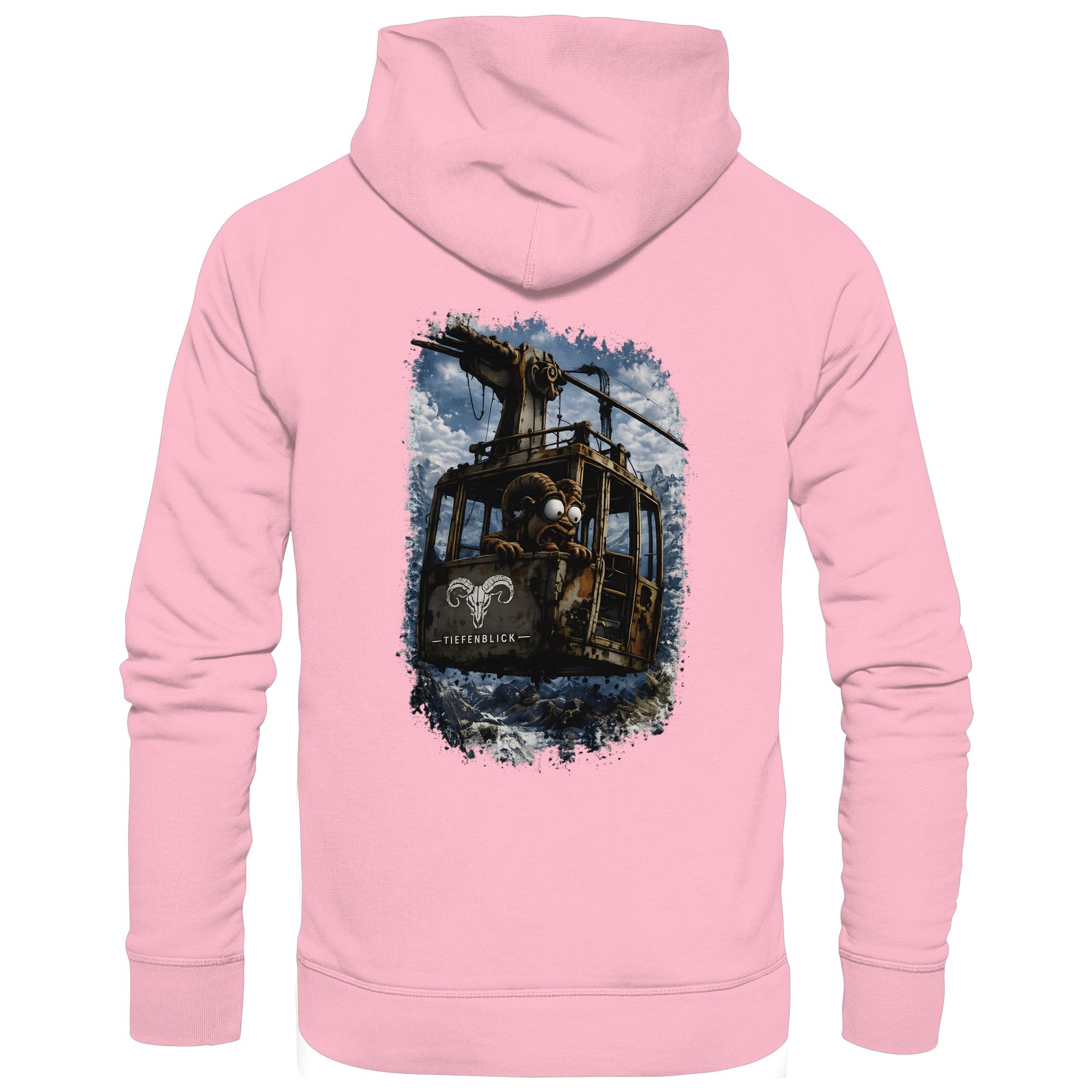 Tiefenblick Gondel Adrenalin Fun - Organic Hoodie